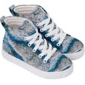 Waves Wave Nature Beach Kids  Hi-Top Skate Sneakers View3