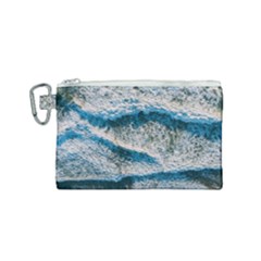 Waves Wave Nature Beach Canvas Cosmetic Bag (small) by Salman4z