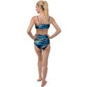 Waves Wave Water Blue Sea Ocean Abstract Tied Up Two Piece Swimsuit View2