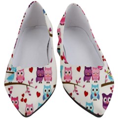 Owl Pattern Women s Block Heels  by Salman4z