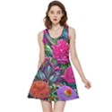 Flowers Nature Spring Blossom Flora Petals Art Inside Out Reversible Sleeveless Dress View1