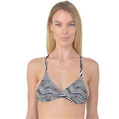 Black And White Cartoon Coloring Reversible Tri Bikini Top by Ravend