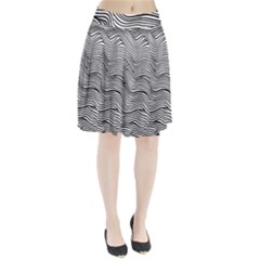 Black And White Cartoon Coloring Pleated Skirt by Ravend