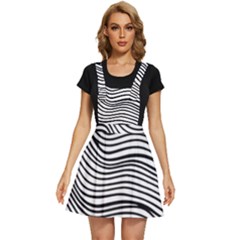 Black And White Cartoon Coloring Apron Dress by Ravend