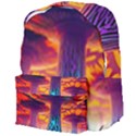 Sci-fi Fantasy Art Painting Colorful Pattern Giant Full Print Backpack View4