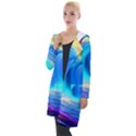 Art Fantasy Painting Colorful Pattern Design Hooded Pocket Cardigan View1