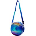 Art Fantasy Painting Colorful Pattern Design Crossbody Circle Bag View1