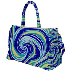 Pattern Design Swirl Watercolor Art Duffel Travel Bag by Ravend