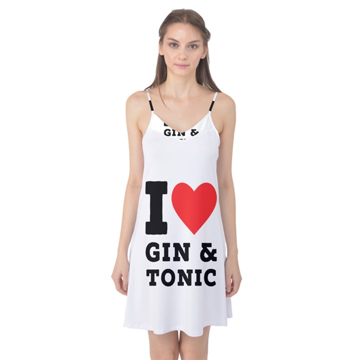 I love gin and tonic Camis Nightgown 