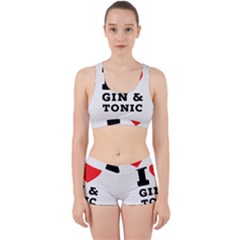 I Love Gin And Tonic Work It Out Gym Set by ilovewhateva