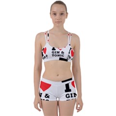 I Love Gin And Tonic Perfect Fit Gym Set by ilovewhateva