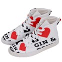 I love gin and tonic Women s Hi-Top Skate Sneakers View2