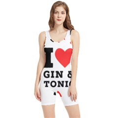 I Love Gin And Tonic Women s Wrestling Singlet by ilovewhateva