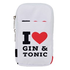 I Love Gin And Tonic Waist Pouch (large) by ilovewhateva