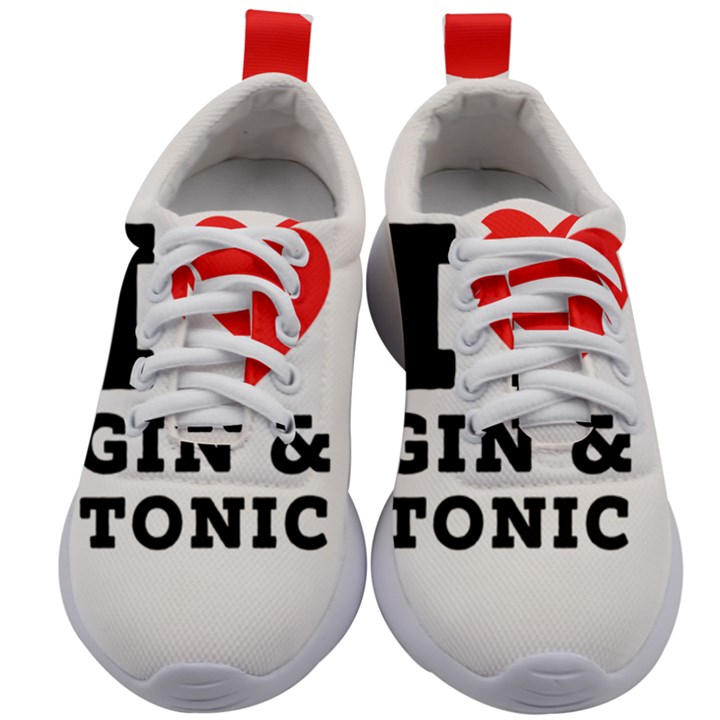 I love gin and tonic Kids Athletic Shoes