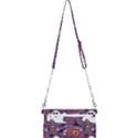 Pumpkin Ghost Witch Hat Halloween Sketch Holiday Mini Crossbody Handbag View2