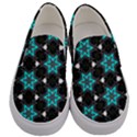 Pattern Design Scrapbooking Colorful Stars Men s Canvas Slip Ons View1