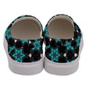 Pattern Design Scrapbooking Colorful Stars Men s Canvas Slip Ons View4