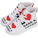 I love dark and storm Kids  Hi-Top Skate Sneakers View2