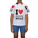 I love Moscow mule Kids  Short Sleeve Swimwear View1