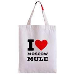 I Love Moscow Mule Zipper Classic Tote Bag by ilovewhateva