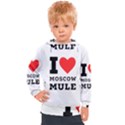 I love Moscow mule Kids  Hooded Pullover View1