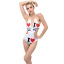 I love Moscow mule Plunging Cut Out Swimsuit View1