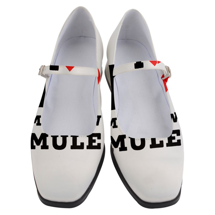 I love Moscow mule Women s Mary Jane Shoes