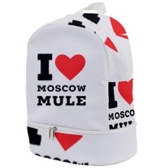 I Love Moscow Mule Zip Bottom Backpack by ilovewhateva