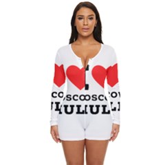 I Love Moscow Mule Long Sleeve Boyleg Swimsuit by ilovewhateva