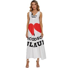 I Love Moscow Mule V-neck Sleeveless Loose Fit Overalls by ilovewhateva