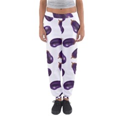 Eggplant Women s Jogger Sweatpants by SychEva