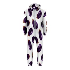 Eggplant Hooded Jumpsuit (kids) by SychEva