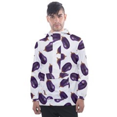 Eggplant Men s Front Pocket Pullover Windbreaker