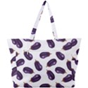 Eggplant Simple Shoulder Bag View3