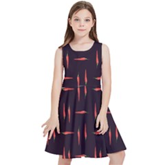 Hot Peppers Kids  Skater Dress by SychEva