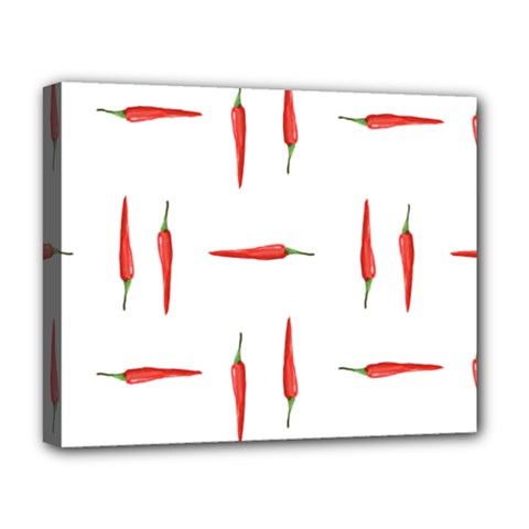 Pepper Deluxe Canvas 20  X 16  (stretched) by SychEva