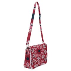 Traditional Cherry Blossom  Shoulder Bag With Back Zipper by Kiyoshi88