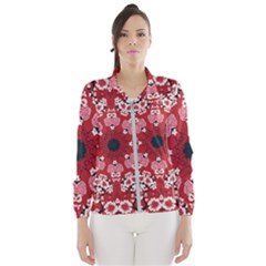 Traditional Cherry Blossom  Women s Windbreaker