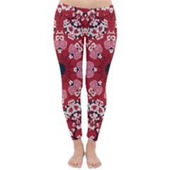 Traditional Cherry Blossom  Classic Winter Leggings by Kiyoshi88