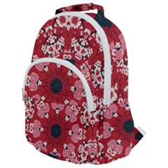 Traditional Cherry Blossom  Rounded Multi Pocket Backpack by Kiyoshi88