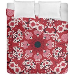 Traditional Cherry Blossom  Duvet Cover Double Side (california King Size) by Kiyoshi88