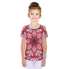 Traditional Cherry Blossom  Kids  One Piece Tee