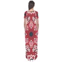 Traditional Cherry blossom  Short Sleeve Maxi Dress View2