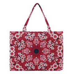 Traditional Cherry Blossom  Medium Tote Bag by Kiyoshi88