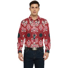 Traditional Cherry Blossom  Men s Long Sleeve  Shirt