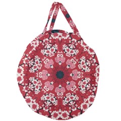 Traditional Cherry Blossom  Giant Round Zipper Tote by Kiyoshi88