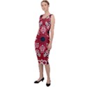 Traditional Cherry blossom  Sleeveless Pencil Dress View2