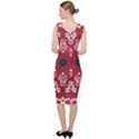 Traditional Cherry blossom  Sleeveless Pencil Dress View4