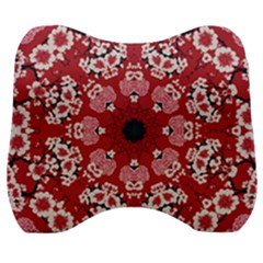 Traditional Cherry Blossom  Velour Head Support Cushion by Kiyoshi88